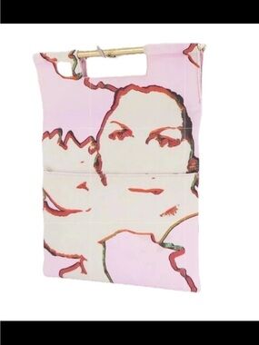 CHANEL Hand Tote 2001-2002 Face Collection By Karl Lagerfeld “Mademoiselle” RARE